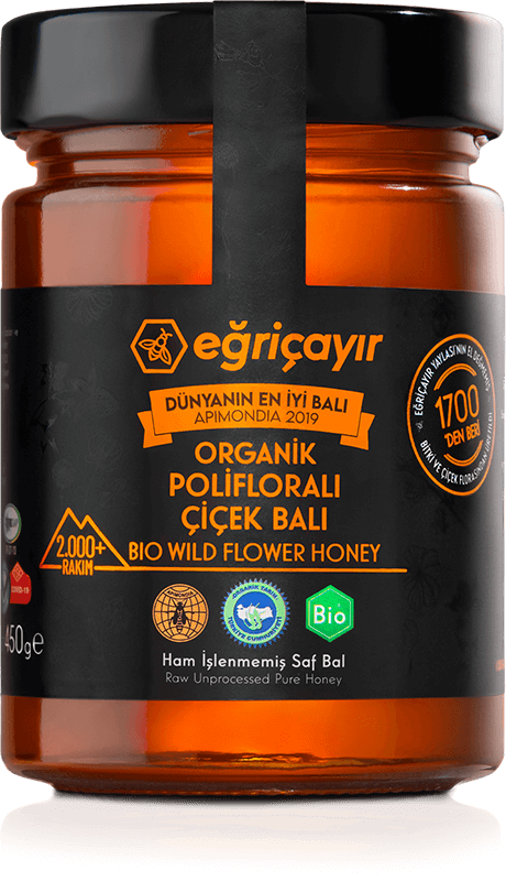 Eğriçayır Organik Polifloralı Çiçek Balı