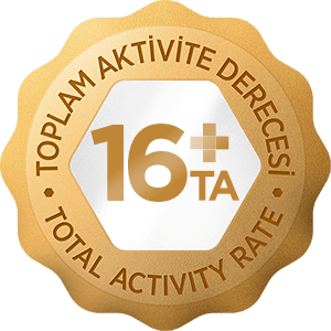 Toplam aktivite derecesi 16 - TA16