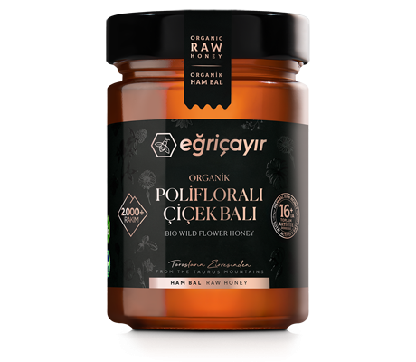 Eğriçayır Organik Polifloralı Çiçek Balı