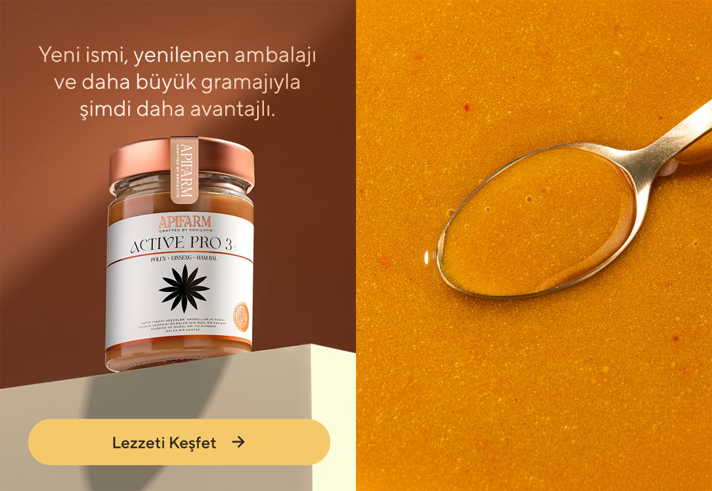 Aktive Pro 3+ Polen + Ginseng + Ham Bal