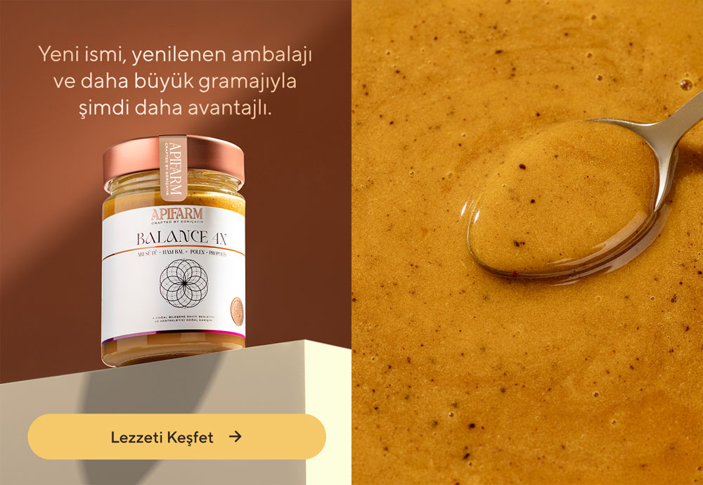 Balance 4X Arı Sütü + Ham Bal + Polen + Propolis