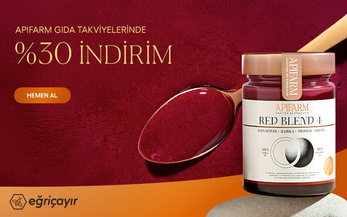 Apifarm Doğal Gıda Takviyelerinde 