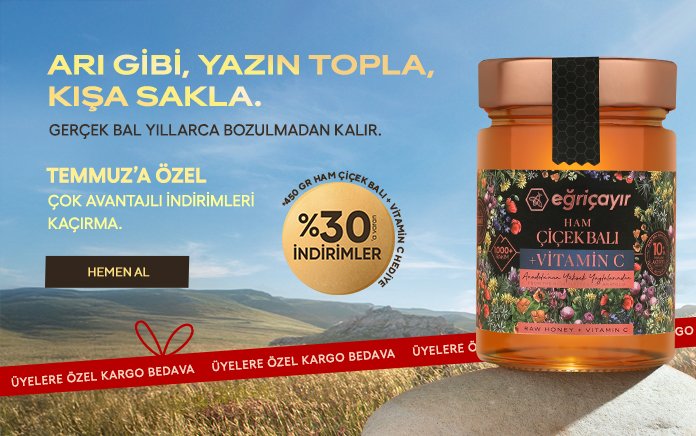 Arı Gibi, Yazın Topla, Kışa Sakla 