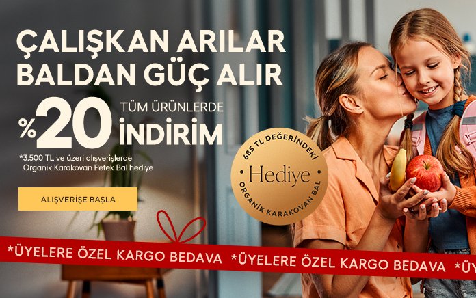 Tüm Ürünlerde 