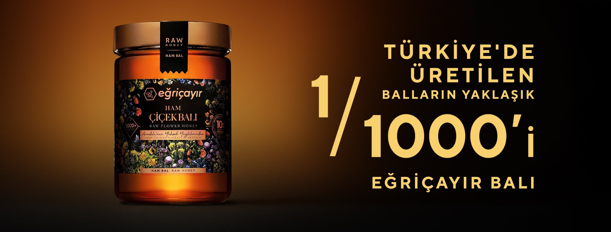 Türkiye’de Üretilen Balların Yaklaşık 1/1000’i Eğriçayır Balı