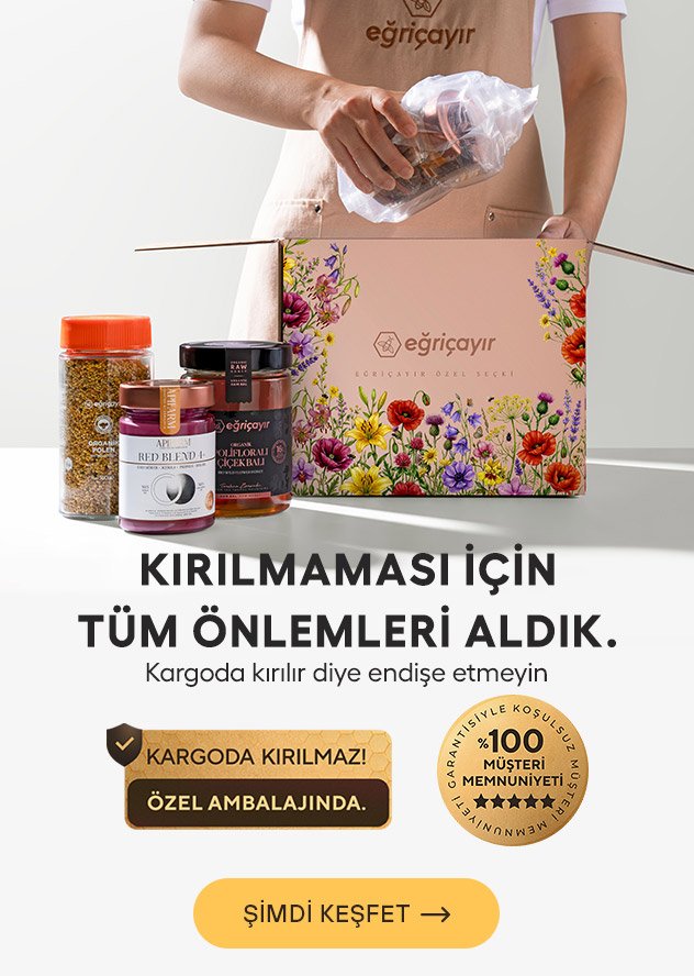 Siparişiniz kargoda kırılır diye endişe etmeyin