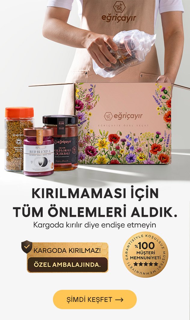 Siparişiniz kargoda kırılır diye endişe etmeyin