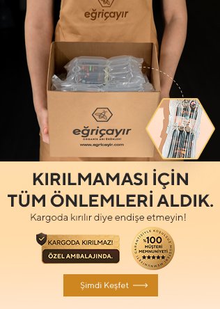 Siparişiniz kargoda kırılır diye endişe etmeyin