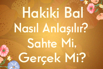 Hakiki Bal Nasıl Anlaşılır? Sahte Mi, Gerçek Mi?