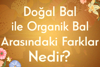 Doğal Bal ile Organik Bal Arasındaki Farklar Nedir?