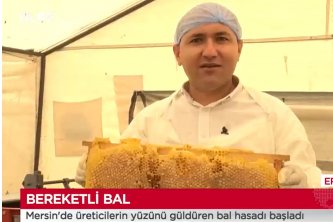 Ülke TV - Mersin de Üreticilerin Yüzünü Güldüren Bal Hasadı Başladı 25.08.2022