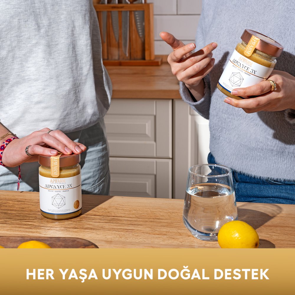 Advance 3X Arı Sütü + Ham Bal + Propolis