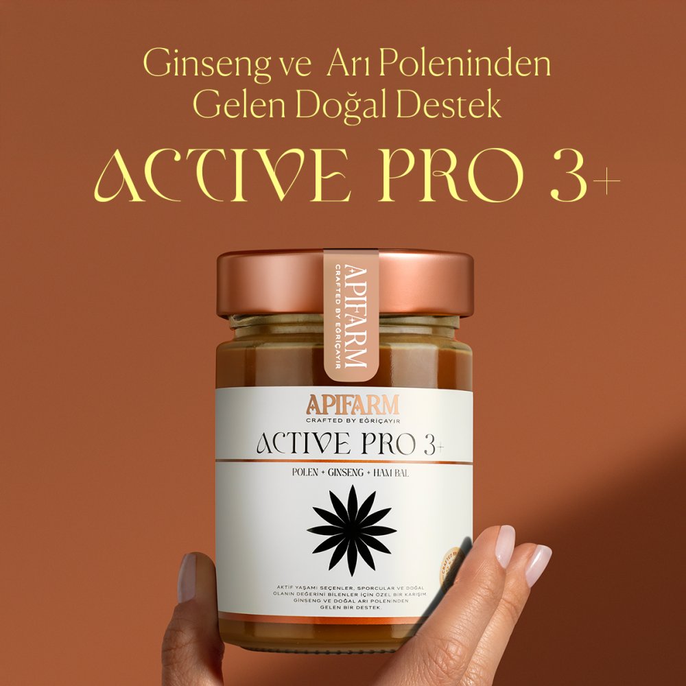 Aktive Pro 3+ Polen + Ginseng + Ham Bal
