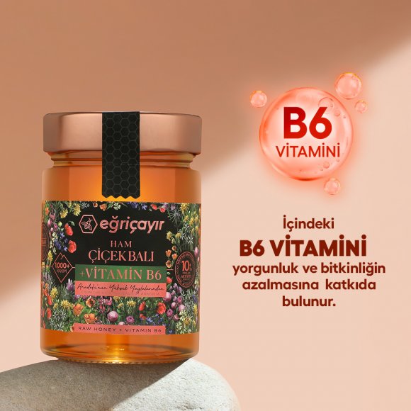 Ham Çiçek Balı + Vitamin B6
