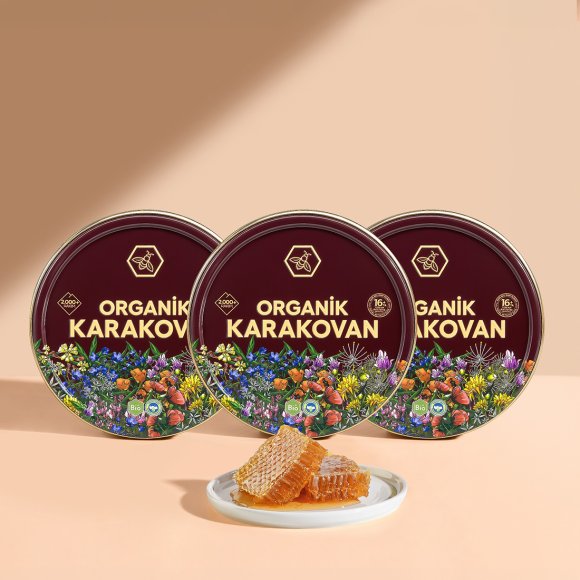 Karakovan Petek Bal, Organik Sertifikalı TA16+