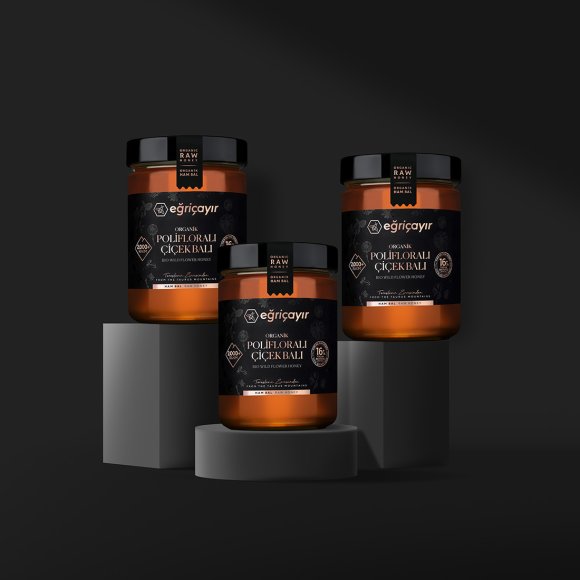 Organik Polifloralı(Çok Çiçekli) Bal TA16+