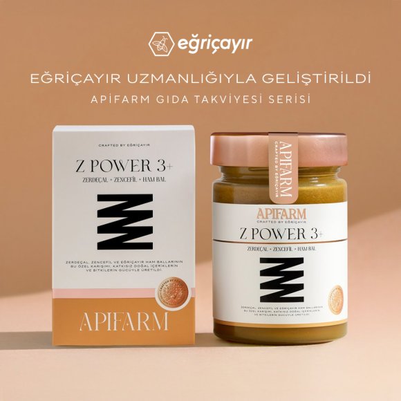 Z Power 3+ Zerdeçal + Zencefil + Ham Bal