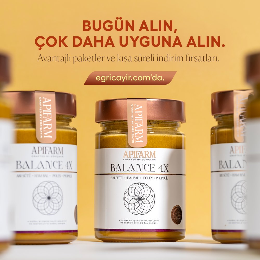 Balance 4X Arı Sütü + Ham Bal + Polen + Propolis