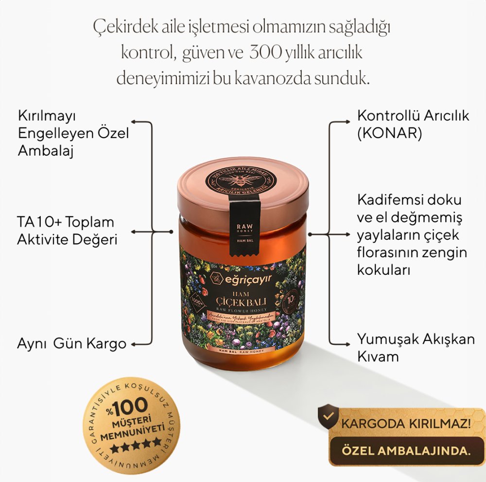 Ham Çiçek Balı TA10+