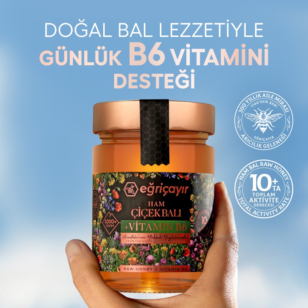 Ham Çiçek Balı + Vitamin B6