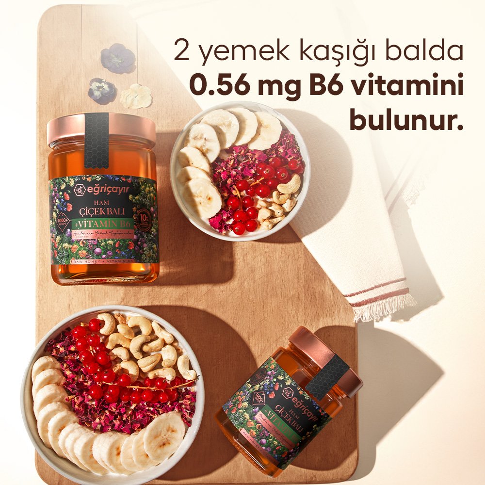 Ham Çiçek Balı + Vitamin B6