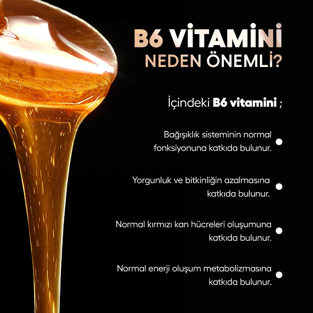 Ham Çiçek Balı + Vitamin B6
