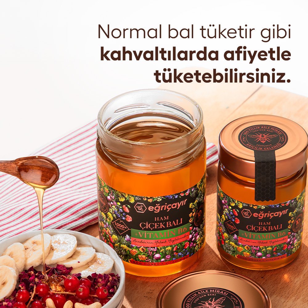 Ham Çiçek Balı + Vitamin B6