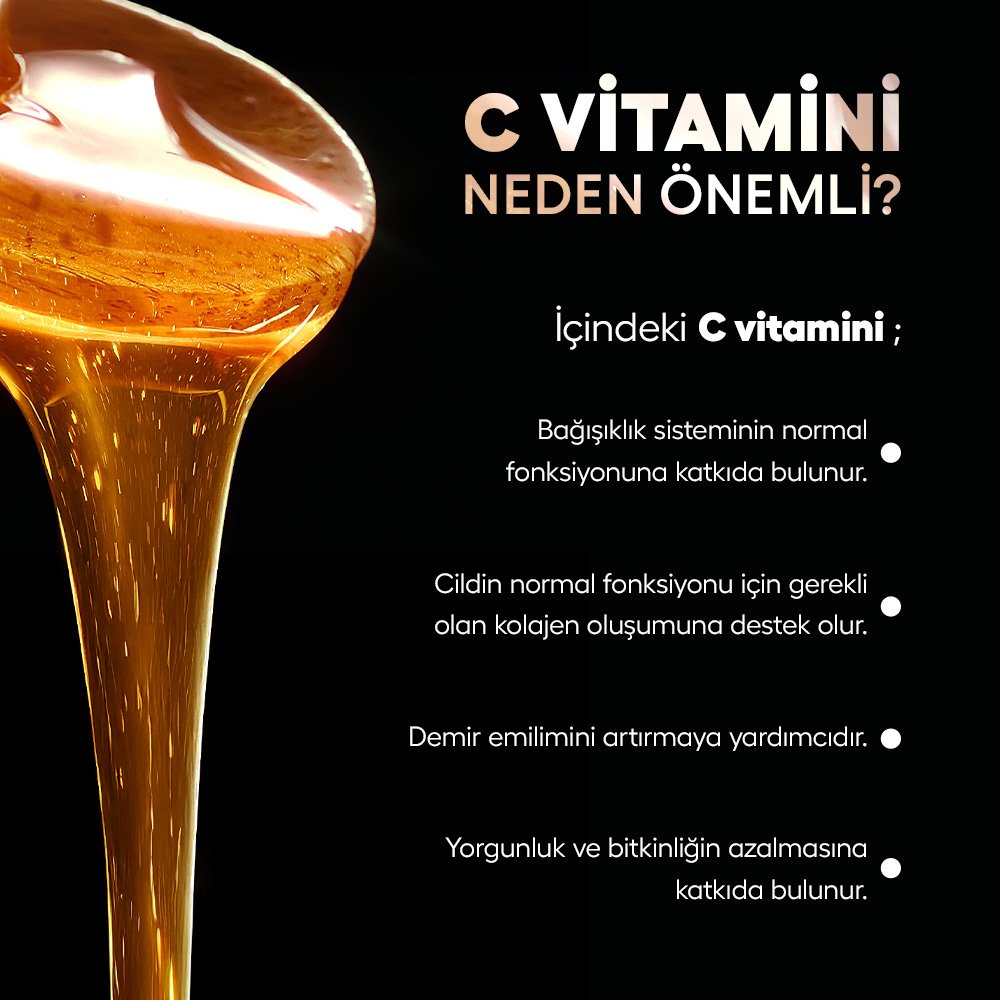 Ham Çiçek Balı + Vitamin C