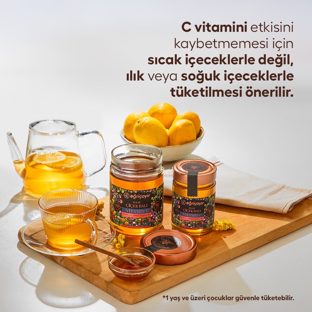 Ham Çiçek Balı + Vitamin C