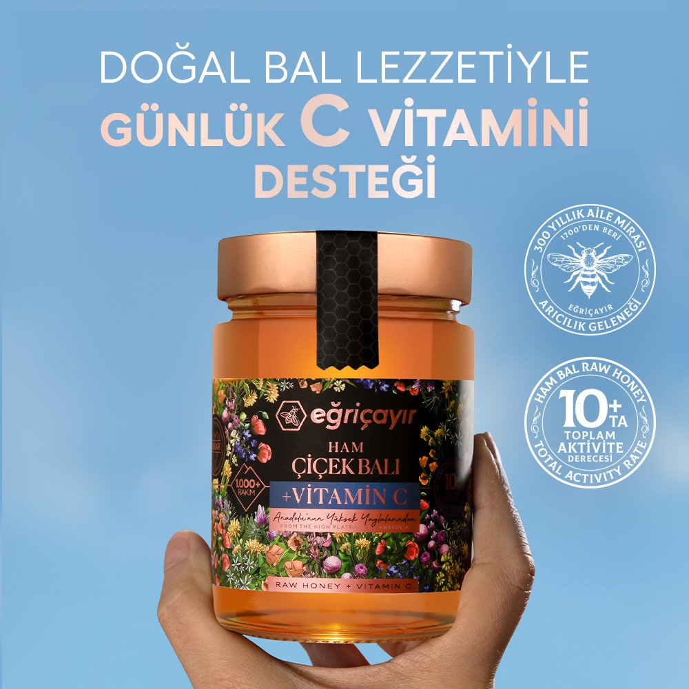 Ham Çiçek Balı + Vitamin C