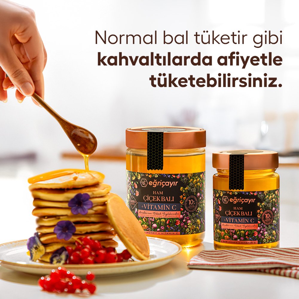 Ham Çiçek Balı + Vitamin C
