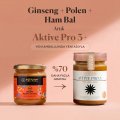 Eğriçayır Ginseng + Polen + Ham Bal 240g