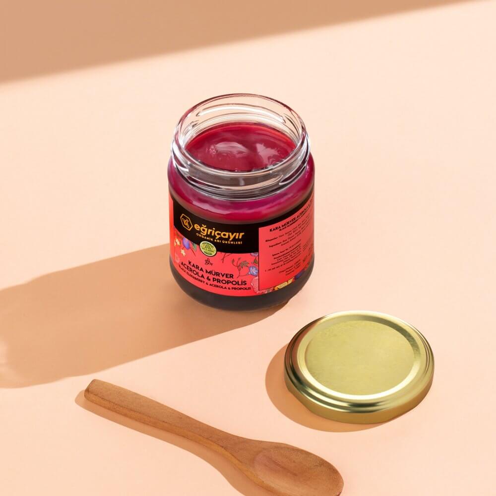 Kara Mürver + Acerola + Propolis + Ham Bal