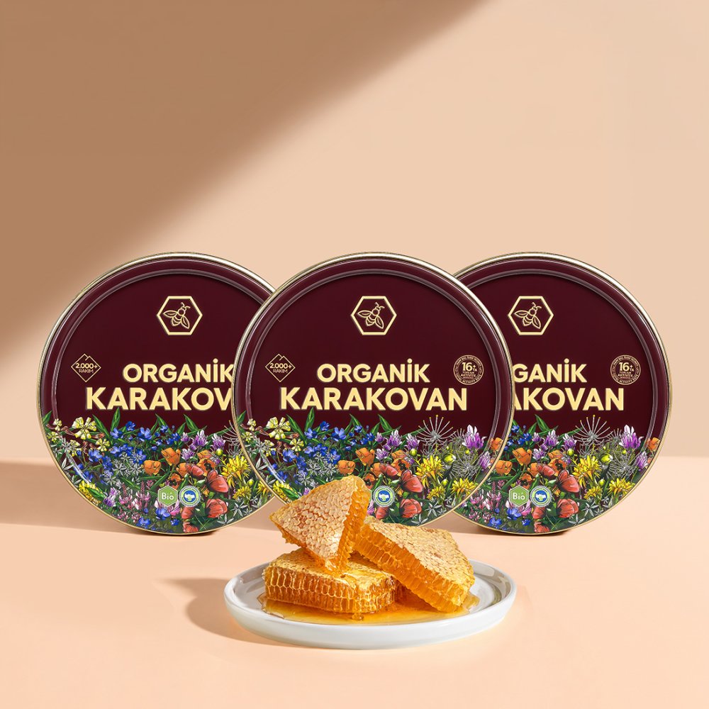 Karakovan Petek Bal, Organik Sertifikalı TA16+