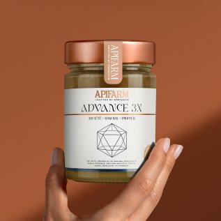 Apifarm Advance 3X Arı Sütü + Ham Bal + Propolis