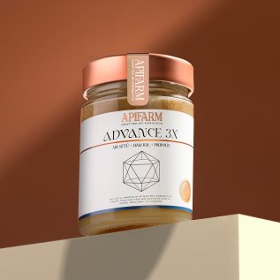 Apifarm Advance 3X Arı Sütü + Ham Bal + Propolis