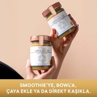 Apifarm Advance 3X Arı Sütü + Ham Bal + Propolis