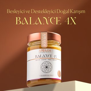 Apifarm Balance 4X Arı Sütü + Ham Bal + Polen + Propolis