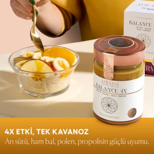 Apifarm Balance 4X Arı Sütü + Ham Bal + Polen + Propolis