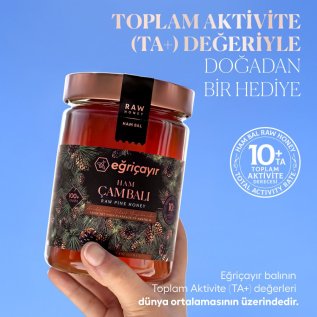 Eğriçayır Ham Çiçek Balı + Ham Çam Balı TA 10+