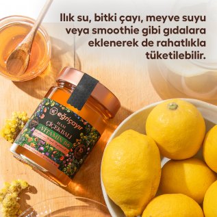 Eğriçayır Ham Çiçek Balı + Vitamin B6
