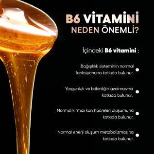 Eğriçayır Ham Çiçek Balı + Vitamin B6