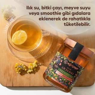 Eğriçayır Ham Çiçek Balı + Vitamin B6