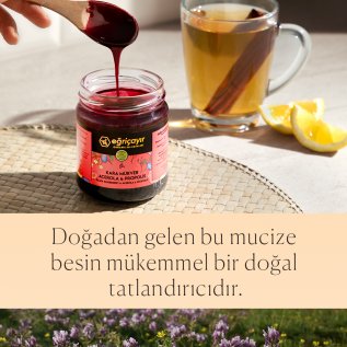 Eğriçayır Kara Mürver + Acerola + Propolis + Ham Bal