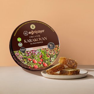 Eğriçayır Karakovan Petek Bal, Organik Sertifikalı TA16+