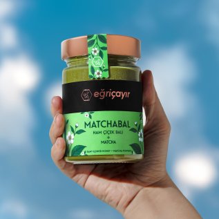 Eğriçayır Matchabal Ham Çiçek Balı + Matcha