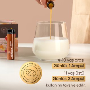 Eğriçayır Organik Arısütü Ampul Kids 20 x 1000mg
