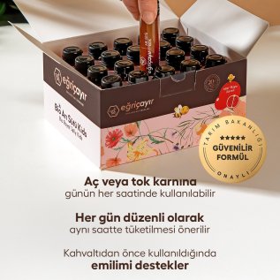 Eğriçayır Organik Arısütü Ampul Kids 20 x 1000mg