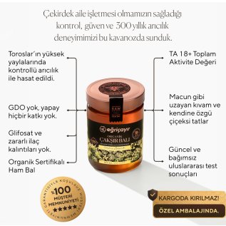 Eğriçayır Organik Çakşır Çiçek Balı TA18
