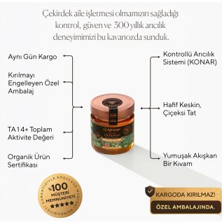 Eğriçayır Organik Çiçek Balı TA14+